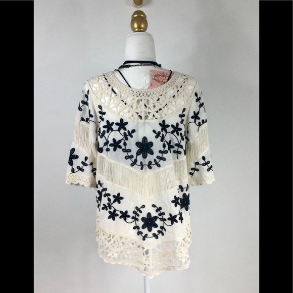 🔥🔥Anthropologie Oliver By Escio Tunic Black … - Picture 4 of 13